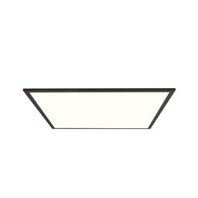 Panneau LED plafonnier noir moderne, Bojan, 40W, 4000K LED