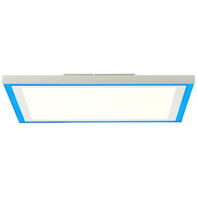 Panneau LED plafonnier blanc moderne, Ricco, 25W, couleur réglable LED, avec télécommande