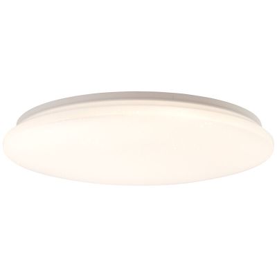 Lampe plafond blanche en plastique, Julie, 36W, 3000K LED