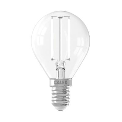 Lampe à bille à LED Calex, E14, 2W, 2700K (blanc très chaud)