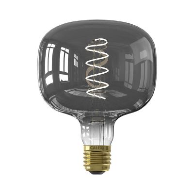 Lampe de filament de LED Calex gris, galets, E27, 2200K (très attrayant blanc), gradable