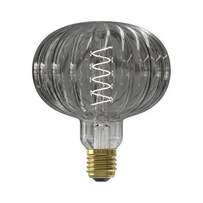 Calex ampoule filament E27 gradable Metz, gris, 4W, 2000K