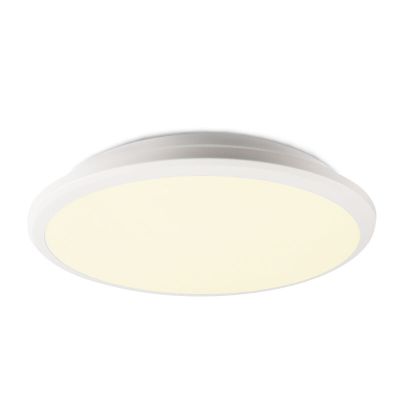 Lampe plafond noire en plastique, Joachim, 24W, 3000K LED