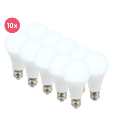 10-pack Lagiba ampoule LED E27 Bradley, 15W, 6500K