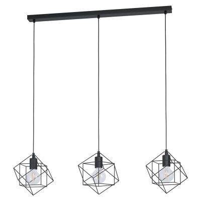 Suspension noire en acier, Aemilius