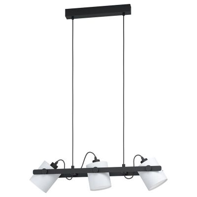 Suspension en bois noire, Kaspar