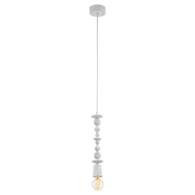 Suspension en bois blanche, Abel