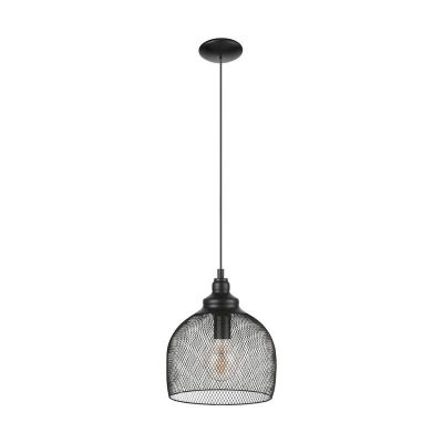 Suspension noire en acier, Aerys