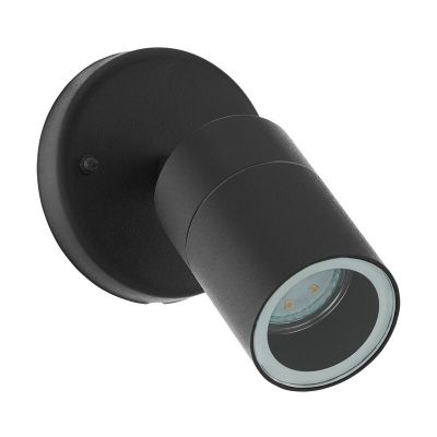 Luminaire extérieur noire en acier, Jaydae, IP44
