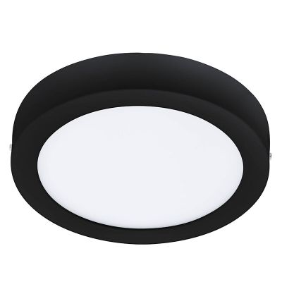 Plafonnier connecté blanc en plastique, Geraldo, 16,5W, blanc chaud à froid réglable LED, IP44