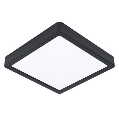 Plafonnier connecté blanc en plastique, Geraldo, 16,5W, blanc chaud à froid réglable LED, IP44
