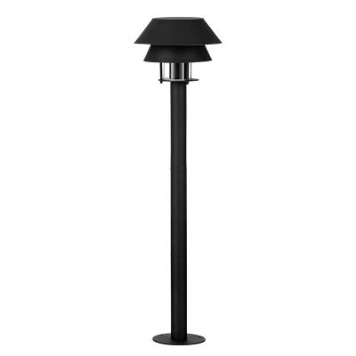 Luminaire extérieur noir en acier, Cindy, IP65