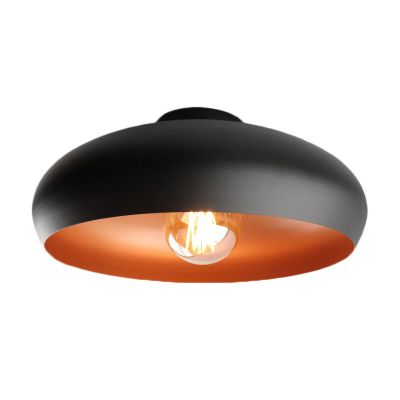 Lampe plafond cuivre en métal, Egine