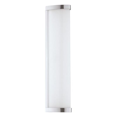 Éclairage miroir chromé en plastique, Evine, 8W, 4000K LED, IP44