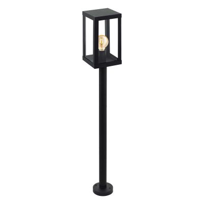 Luminaire extérieur noir en acier, Alihan, IP44