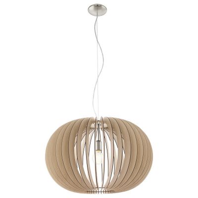 Suspension rustique bois, Kiran