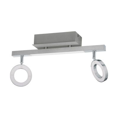 Spot plafond chromé en aluminium, Madelinde, 3W, 3000K LED