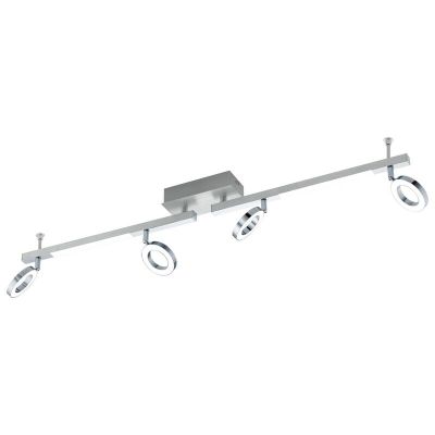 Spot plafond chromé en aluminium, Madelinde, 3W, 3000K LED