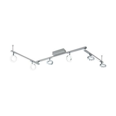 Spot plafond chromé en aluminium, Madelinde, 3W, 3000K LED