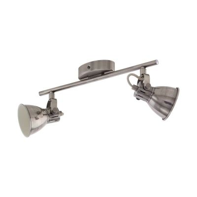 Spot plafond crème en acier, Tinke