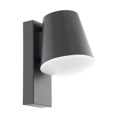 Luminaire extérieur anthracite en métal, Aiden, IP44