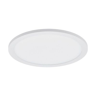 Lampe plafond blanche en aluminium, Ericus, 17W, 4000K LED