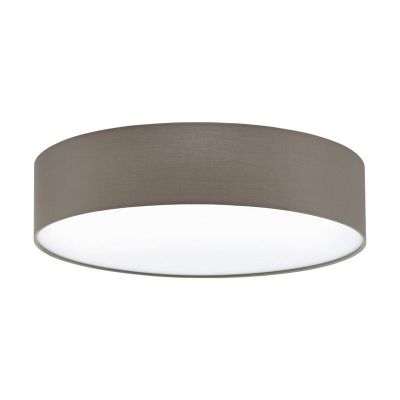 Plafonnier taupe en métal, Abano