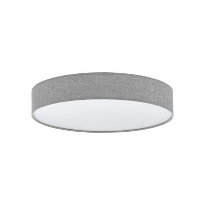 Plafonnier gris en plastique, Sila, 40W, blanc chaud à froid réglable LED, avec télécommande