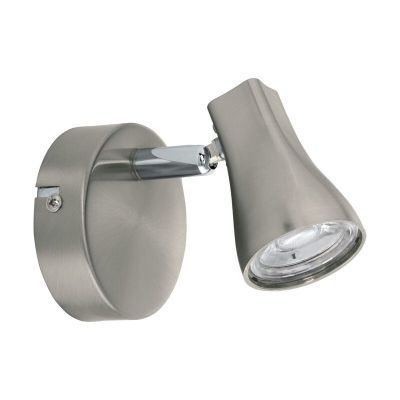 Spot plafond nickel en plastique, Verona, 3W, 3000K LED
