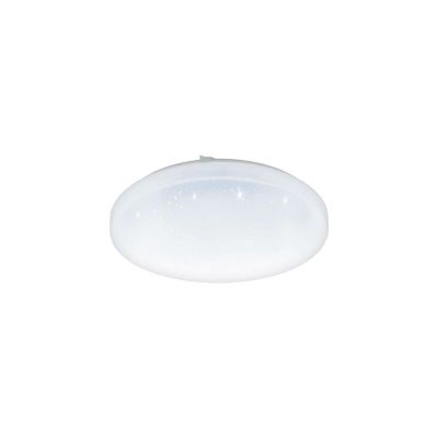 Lampe plafond blanche en acier, Eloise, 17W, 3000K LED
