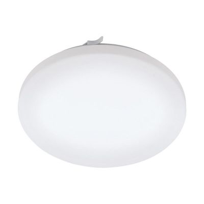 Plafonnier blanc en plastique, Eloise, 14,6W, 3000K LED, IP44