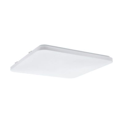 Lampe plafond blanche en acier, Eloise, 50W, 3000K LED