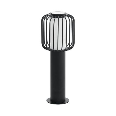 Luminaire extérieur noir en acier, Latife, IP44
