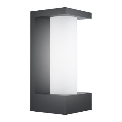 Luminaire extérieur noire en aluminium, Lilianne, 6W, 3000K LED, IP44