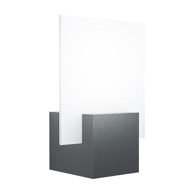 Luminaire extérieur noire en aluminium, Lilith, 6W, 3000K LED, IP44