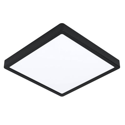 Plafonnier connecté blanc en plastique, Geraldo, 19,5W, blanc chaud à froid réglable LED, IP44