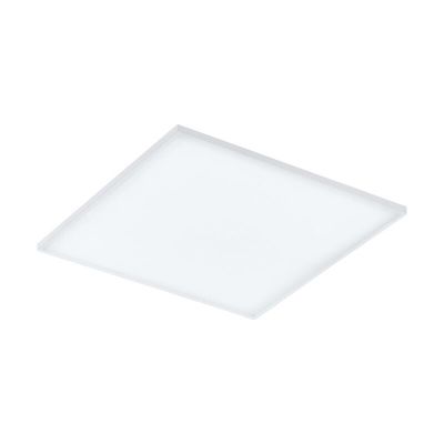 Lampe plafond blanche en acier, Yannick, 33W, 4000K LED