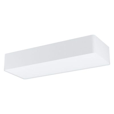 Lampe plafond blanche en acier, Samer