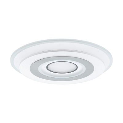 Lampe plafond blanche en plastique, Sim, 16W, couleur réglable LED