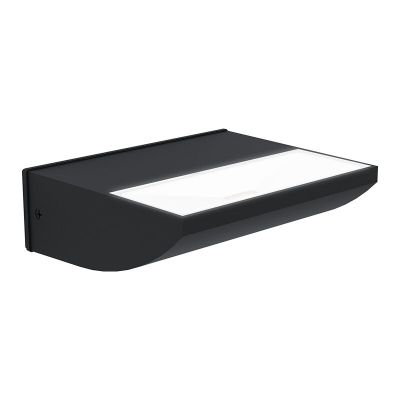 Luminaire extérieur noire en aluminium, Samuel, 10,5W, 3000K LED, IP44