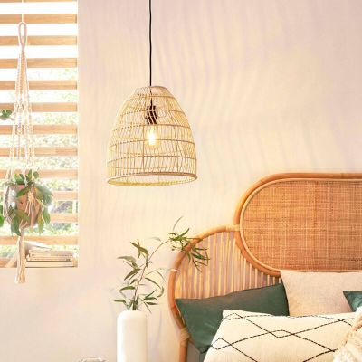 Suspension en bois marronne, Wilfried