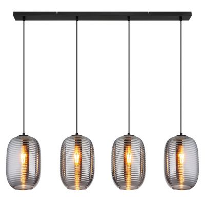 Suspension noire en verre, Arina