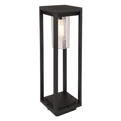 Luminaire extérieur noir en plastique, Vildan, IP44