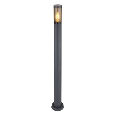 Luminaire extérieur noir en acier inoxydable, Ishara, IP44