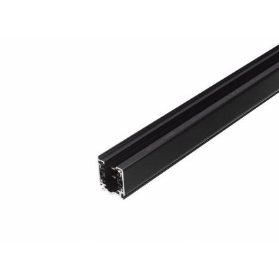 Rail triphasé noir, 1 mètre