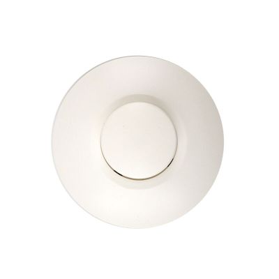 Variateur de sol, bouton rotatif, blanc