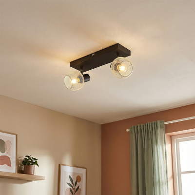 Spot plafond gris industriel, Emado