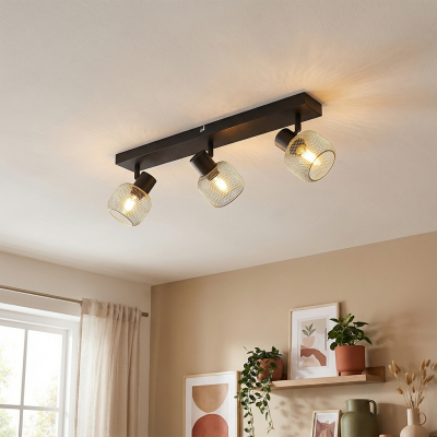 Spot plafond gris industriel, Emado