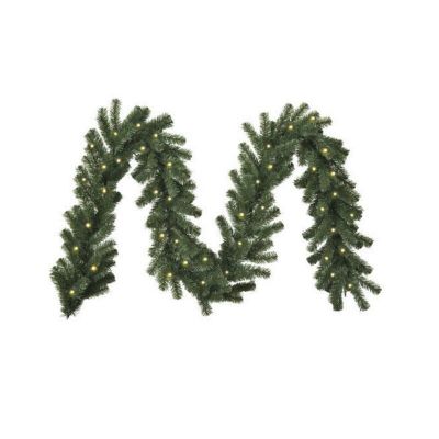 Guirlande de 270 cm, 30 LED, fonctionne sur piles, convient pour l'extérieur