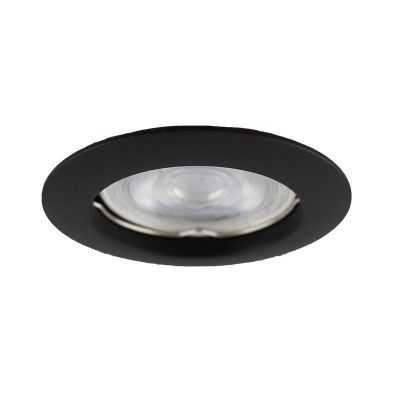 Spot encastré noir en aluminium, Ipsi